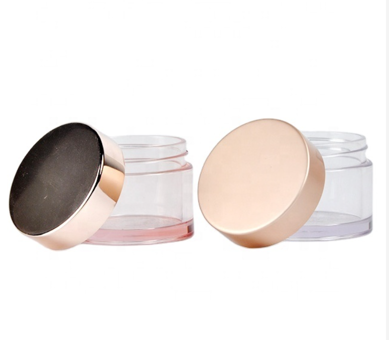 White And Gold Plastic Cosmetic Packaging for Body Butter